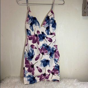 Floral Printed Bodycon Dress